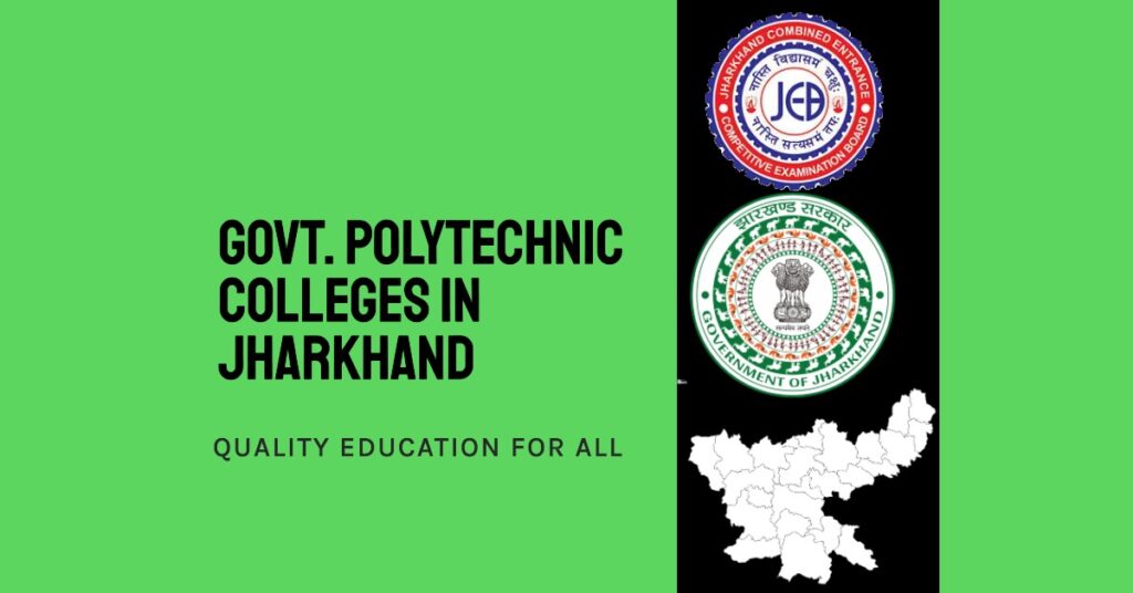 Government Polytechnic Colleges in Jharkhand